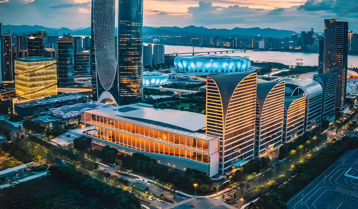 錢江世紀城迎亞運城市重點區域夜景燈光提升項目